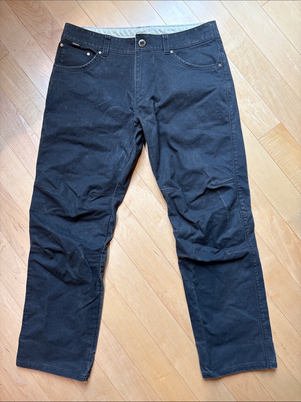 Kuhl Men's Rydr Black Workwear - Slim Casual Pant
